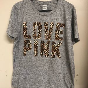 Pink Victoria Secret large lepoard new